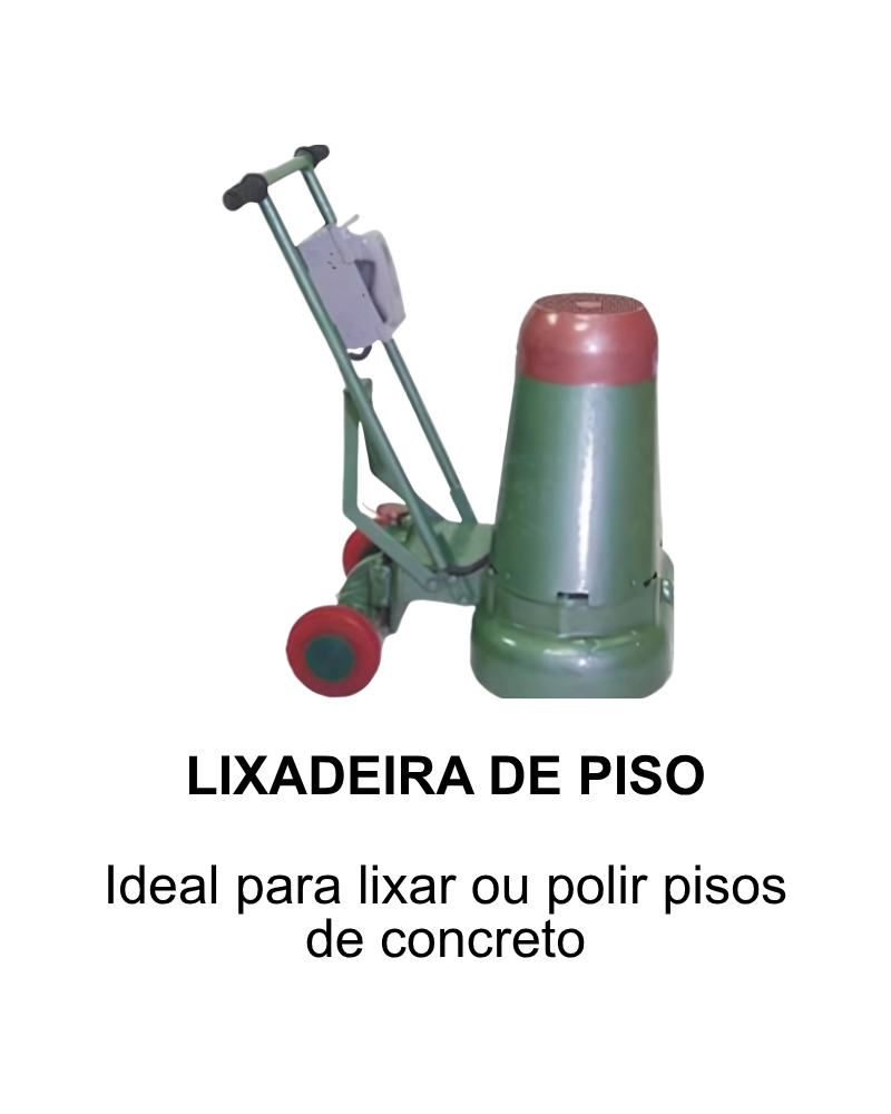 Alugar lixadeira de piso em são bernardo W Rent